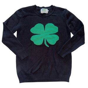 Arvil Hill Men’s Lucky Clover Crewneck Sweater Small Like New